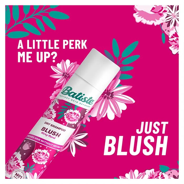 شامپو خشک باتیسته مدل بلاش Blush — تصویر ۲