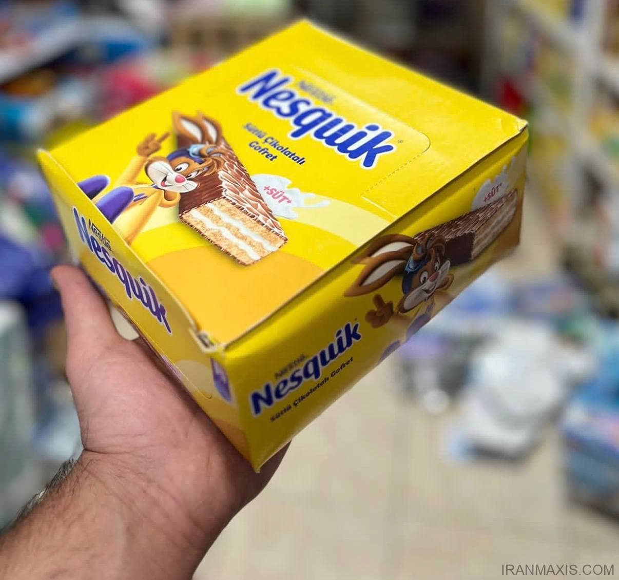 ویفر نسکوییک نستله 26.7 گرمی بسته 30 عددی | Nestlé Nesquik Gofret — تصویر ۴