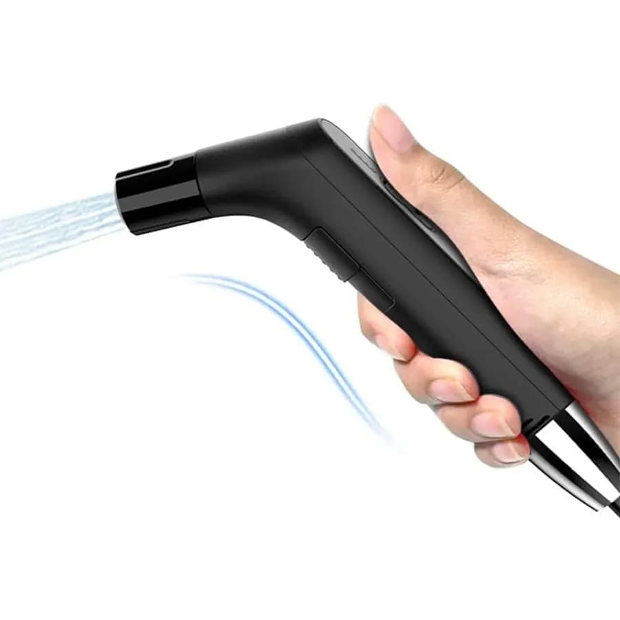 دوش مسافرتی و دستگاه شست و شوی قابل حمل بدون مخزن | شلنگ و بیده شارژی Portable Travel Bidet Electric Rechargeable Handheld Personal Bidet Sprayer | Water Bidet — تصویر ۲