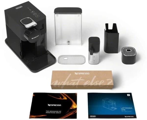 اسپرسو ساز نسپرسو لاتیسیما وان مشکی دلونگی مدل Lattissima One EN510.B Lattissima One Nespresso coffee machine | EN510.B DeLonghi — تصویر ۲