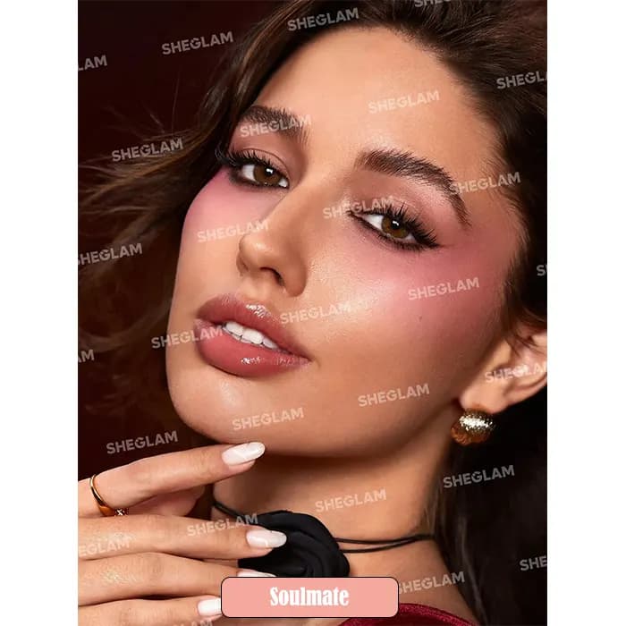 رژ گونه کرمی شیگلم مدل امبر رز — تصویر ۲