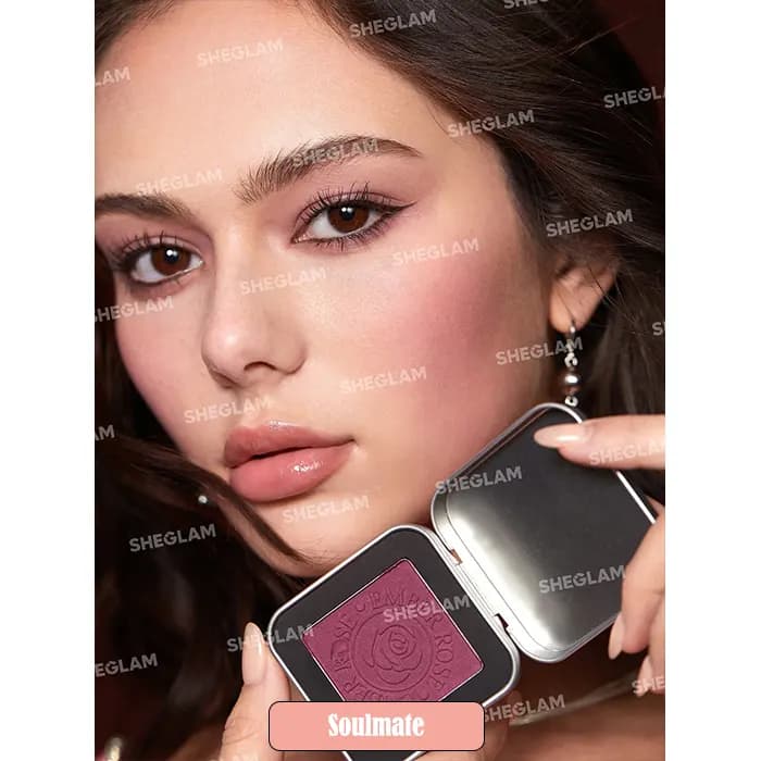 رژ گونه کرمی شیگلم مدل امبر رز — تصویر ۳