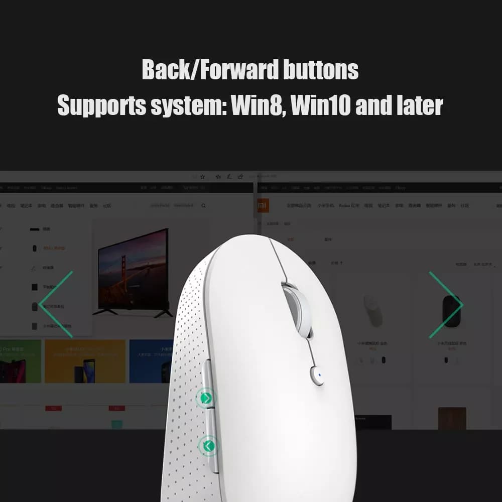 ماوس بی سيم شیائومی مدل Mi Dual Mode Wireless Mouse Silent Edition WXSMSBMW02 — تصویر ۶