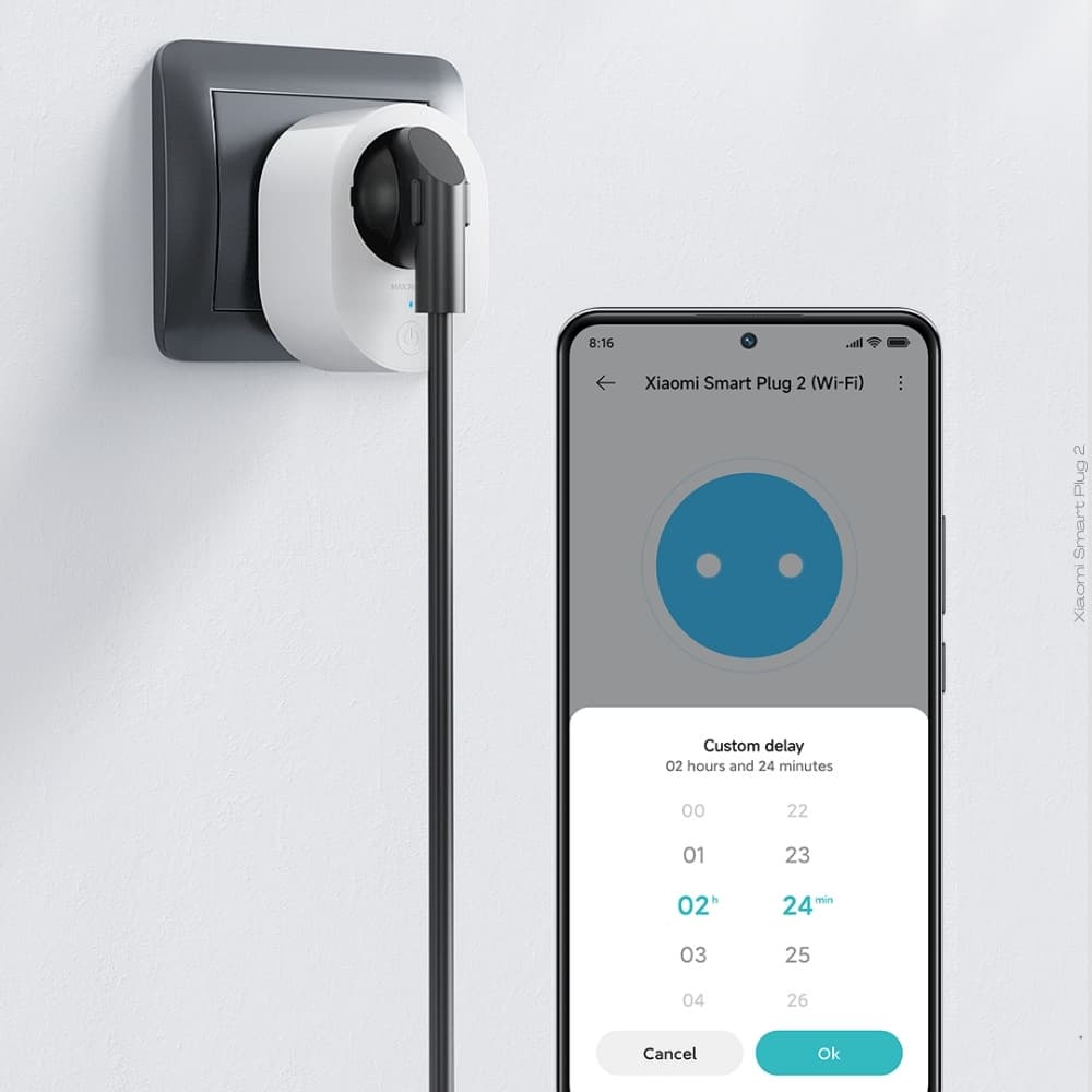 پريز برق هوشمند شيائومی مدل Xiaomi Smart Plug 2 Wi-Fi ZNCZ302KK — تصویر ۷