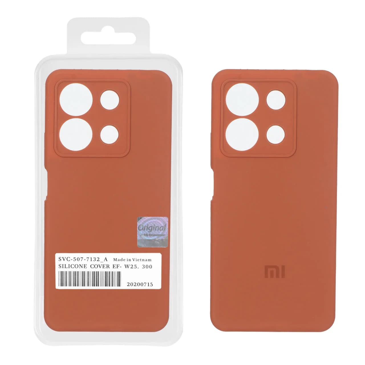 قاب سیلیکونی پاک کنی اورجینال Master Quality مدل Xiaomi Redmi Note 13 4G — تصویر ۸