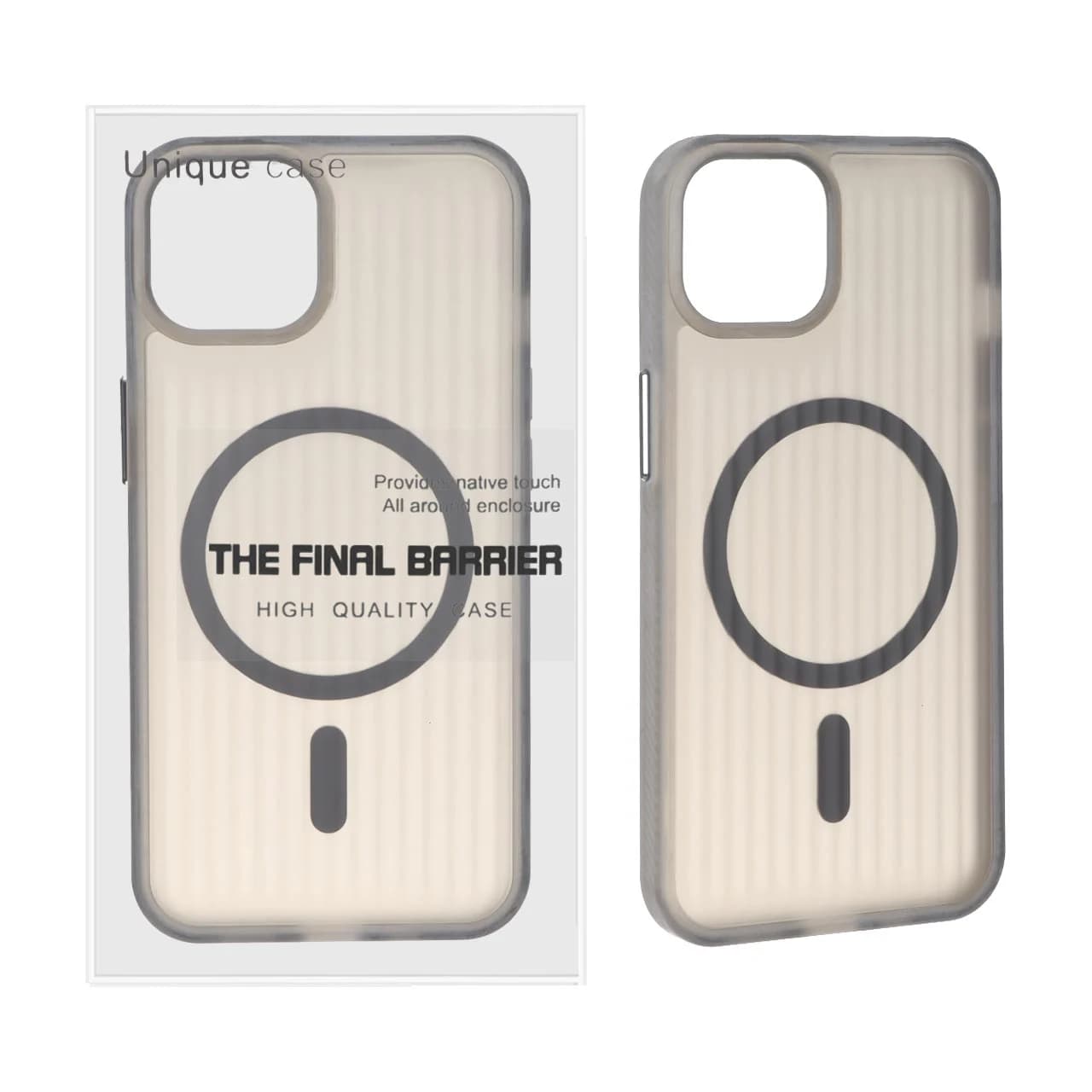 قاب اورجینال Unique Case کرکره ای مات MagSafe مدل Apple iPhone 13 / iPhone 14 — تصویر ۴