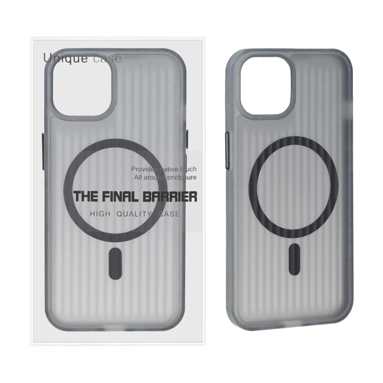 قاب اورجینال Unique Case کرکره ای مات MagSafe مدل Apple iPhone 13 / iPhone 14