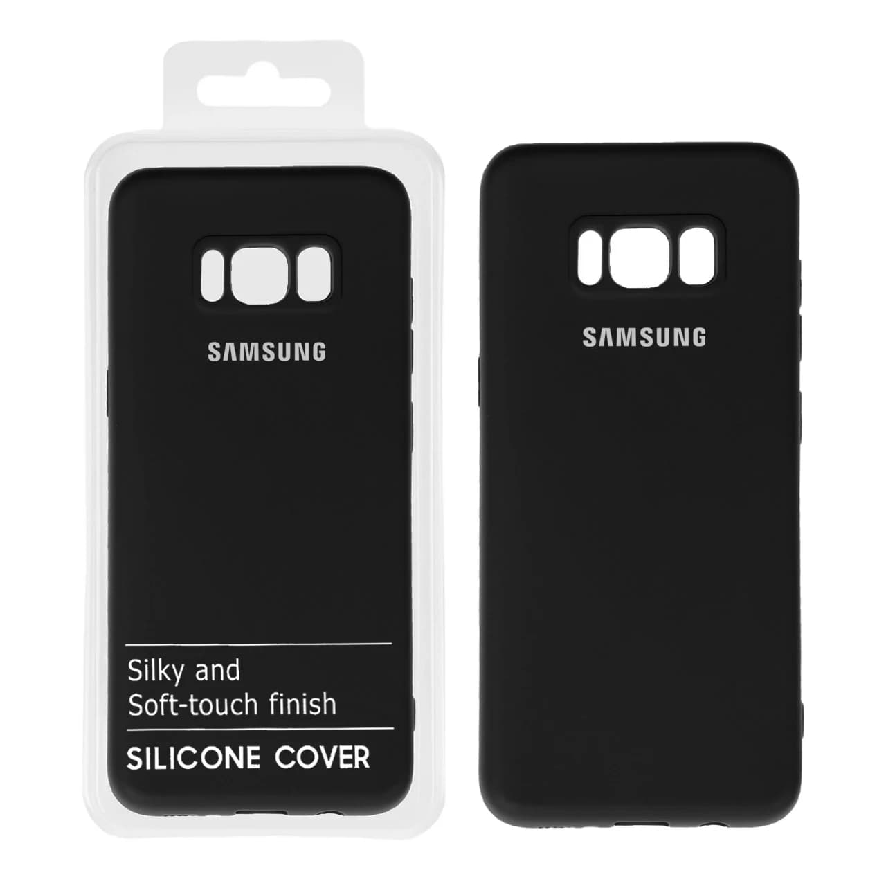 قاب نیو سیلیکون محافظ لنزدار RFF مدل Samsung S8