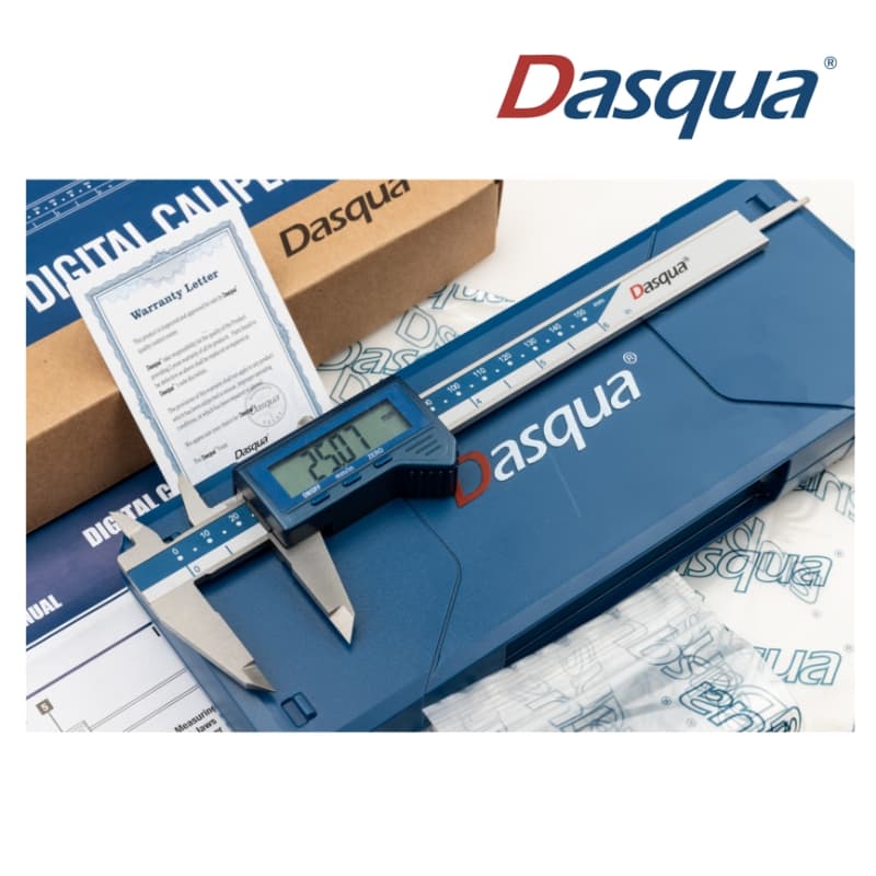 کولیس دیجیتال 30 سانتیمتر مدل DASQUA 1804-1075 ایتالیا — تصویر ۸