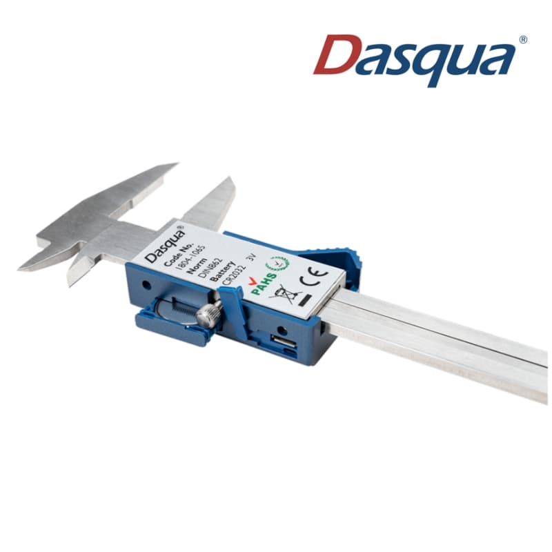 کولیس دیجیتال 30 سانتیمتر مدل DASQUA 1804-1075 ایتالیا — تصویر ۷