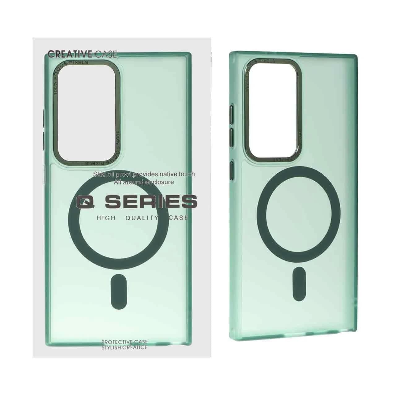 قاب Focus Pixels لنز آلومینیومی مات Magsafe مدل Samsung Galaxy S24 Ultra