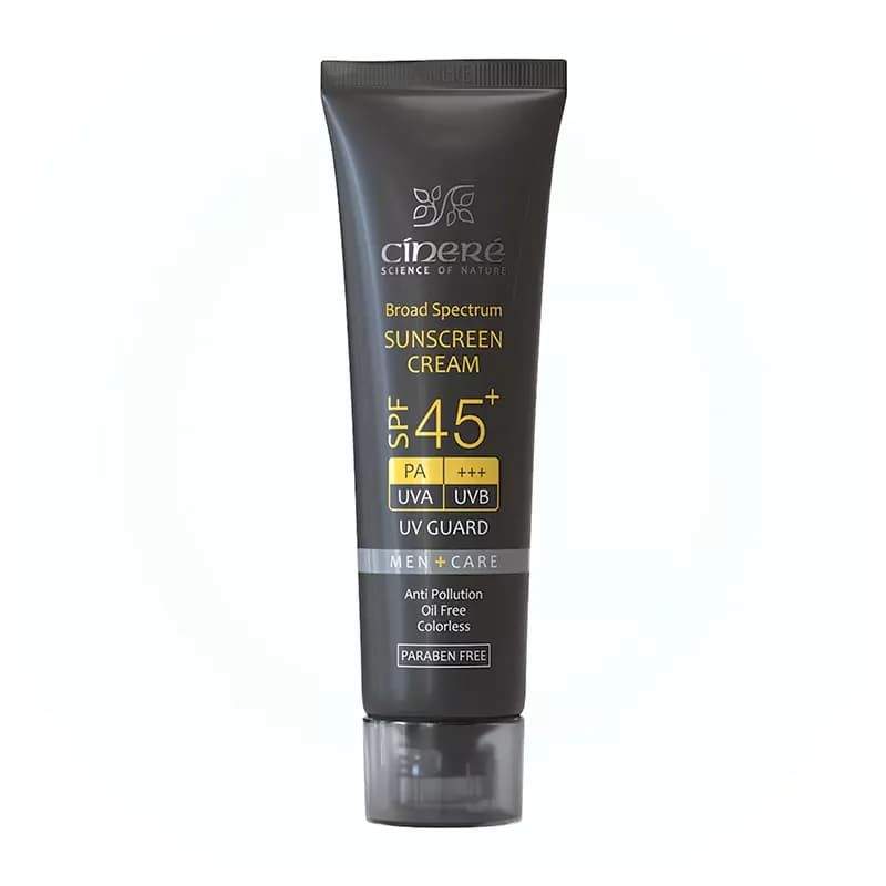 کرم ضد آفتاب مردانه سینره SPF45 حجم 50 میلی لیتر — تصویر ۲