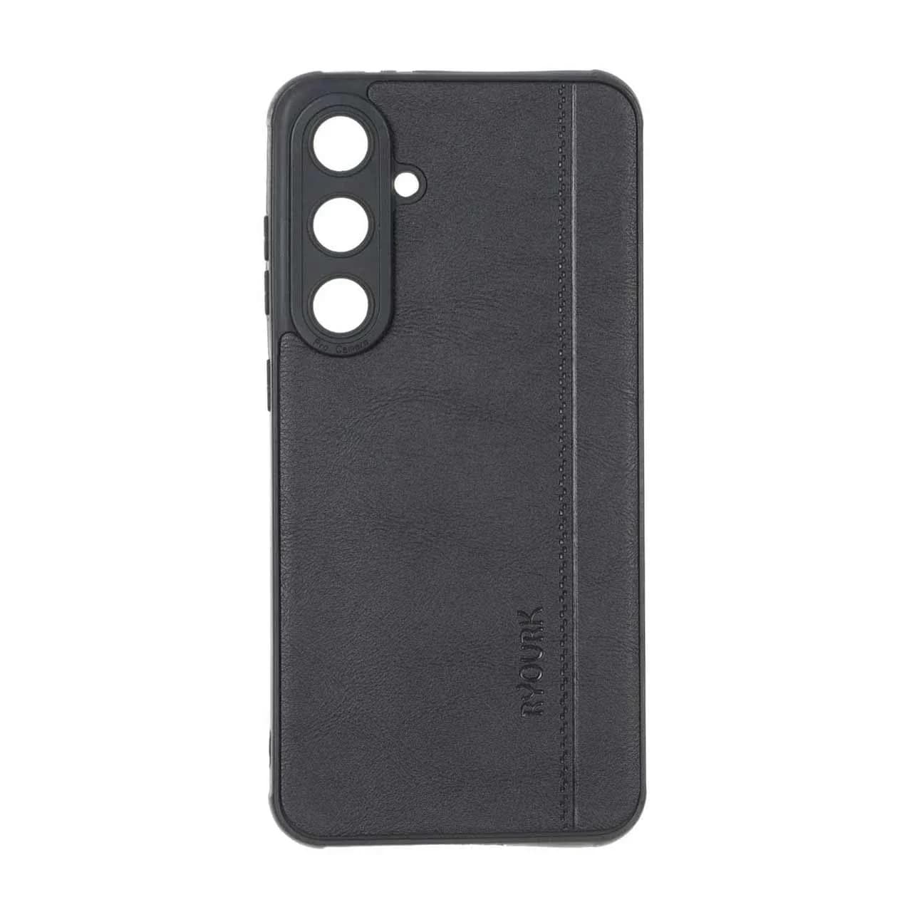قاب طرح چرم RYOURK مدل Samsung Galaxy S24 FE