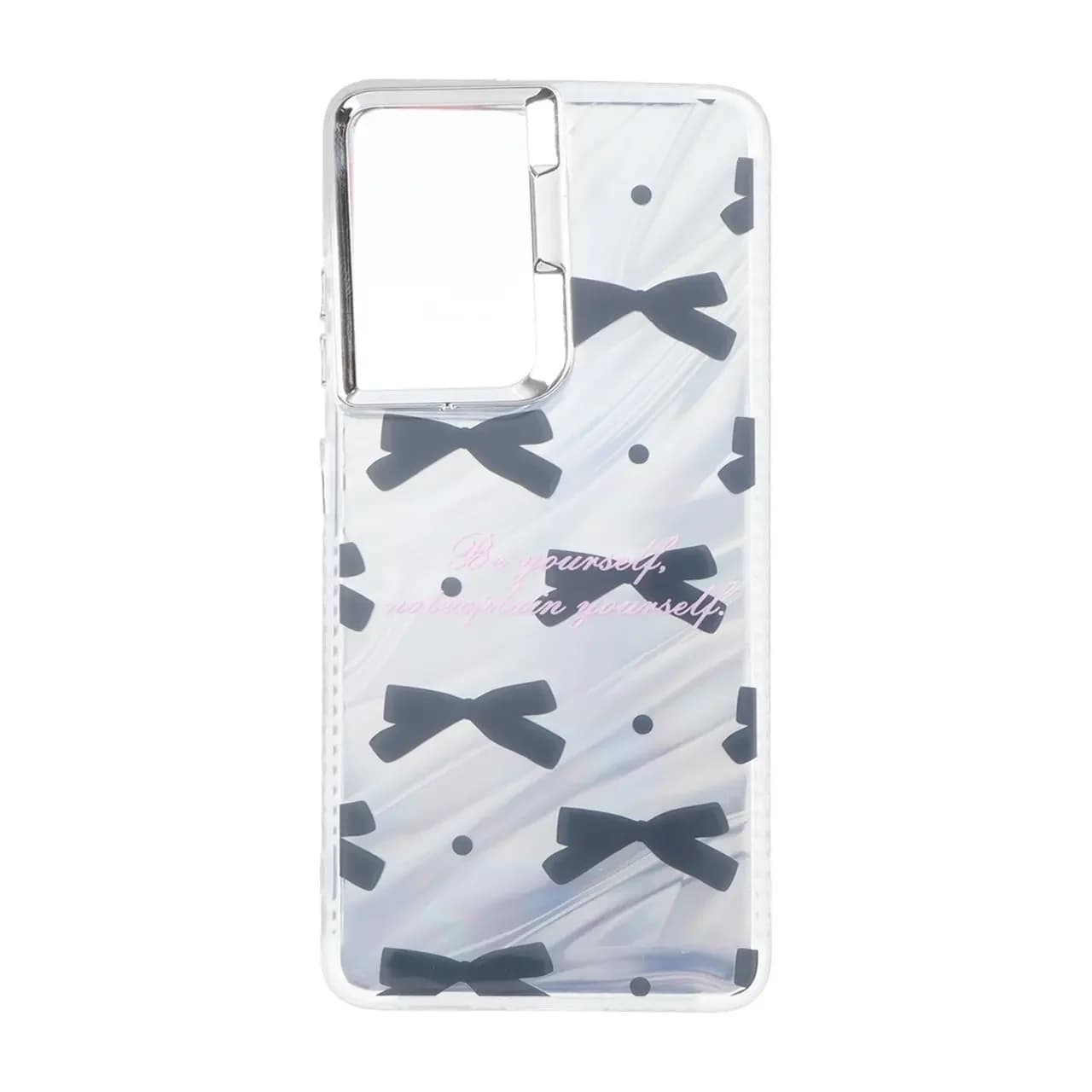 قاب Pucker هفت رنگ دور ژله ای مات لنز کروم Samsung Galaxy S21 Ultra — تصویر ۲