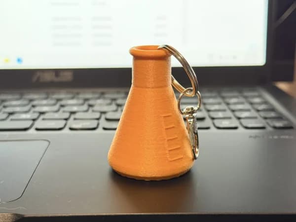 جاکلیدی مینی ارلن‌مایر شیمی – خدمات چاپ سه بعدی سفارشی — تصویر ۵