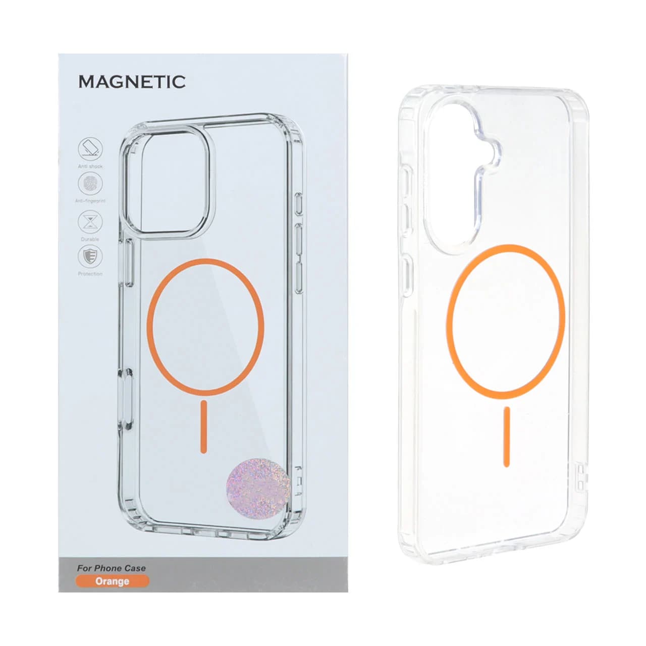 قاب اورجینال Magnetic دور ژله ای MagSafe مدل Samsung Galaxy A37 — تصویر ۴