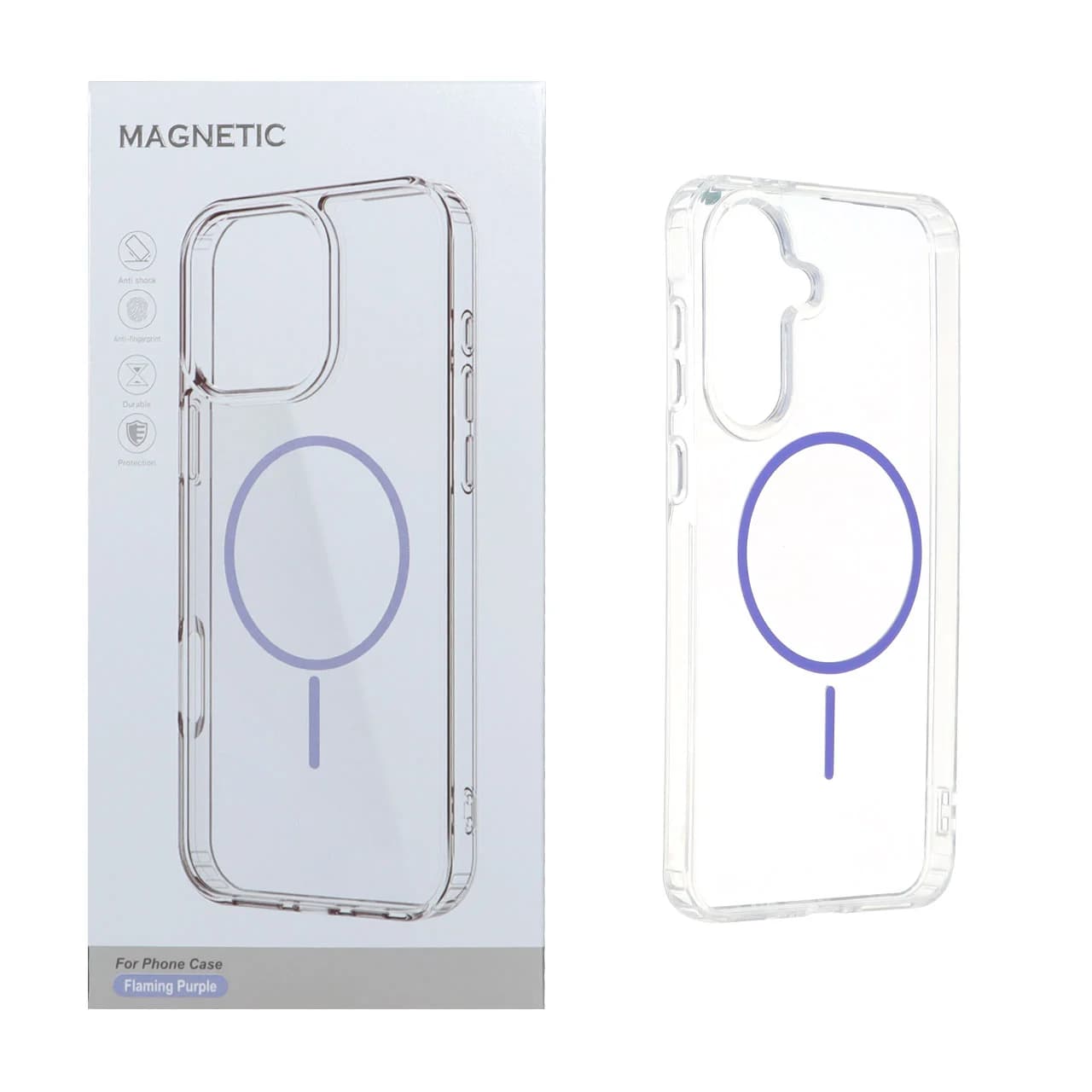 قاب اورجینال Magnetic دور ژله ای MagSafe مدل Samsung Galaxy A37 — تصویر ۳
