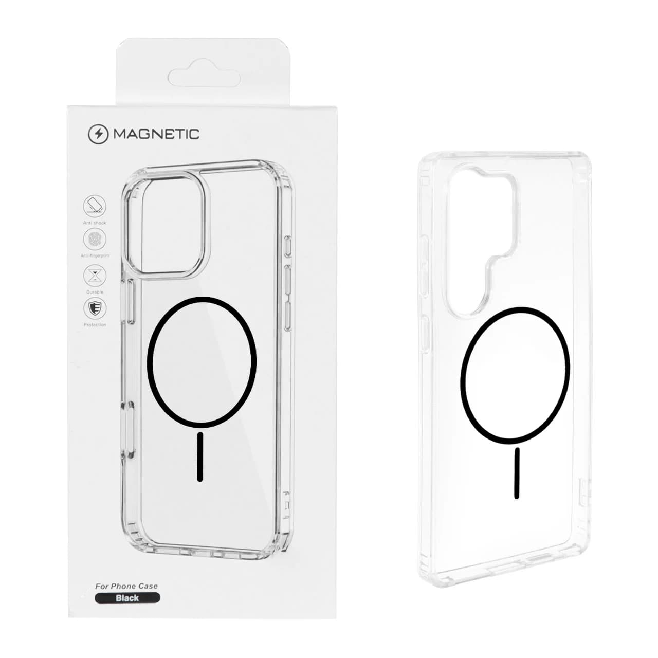 قاب اورجینال Magnetic دور ژله ای MagSafe مدل Samsung Galaxy S25 Ultra — تصویر ۵