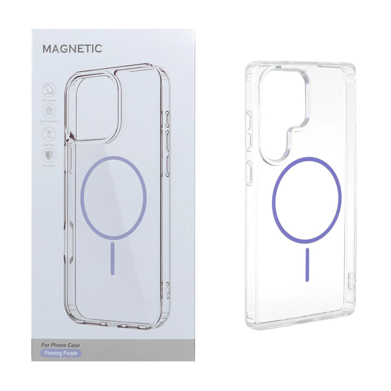 قاب اورجینال Magnetic دور ژله ای MagSafe مدل Samsung Galaxy S25 Ultra — تصویر ۲