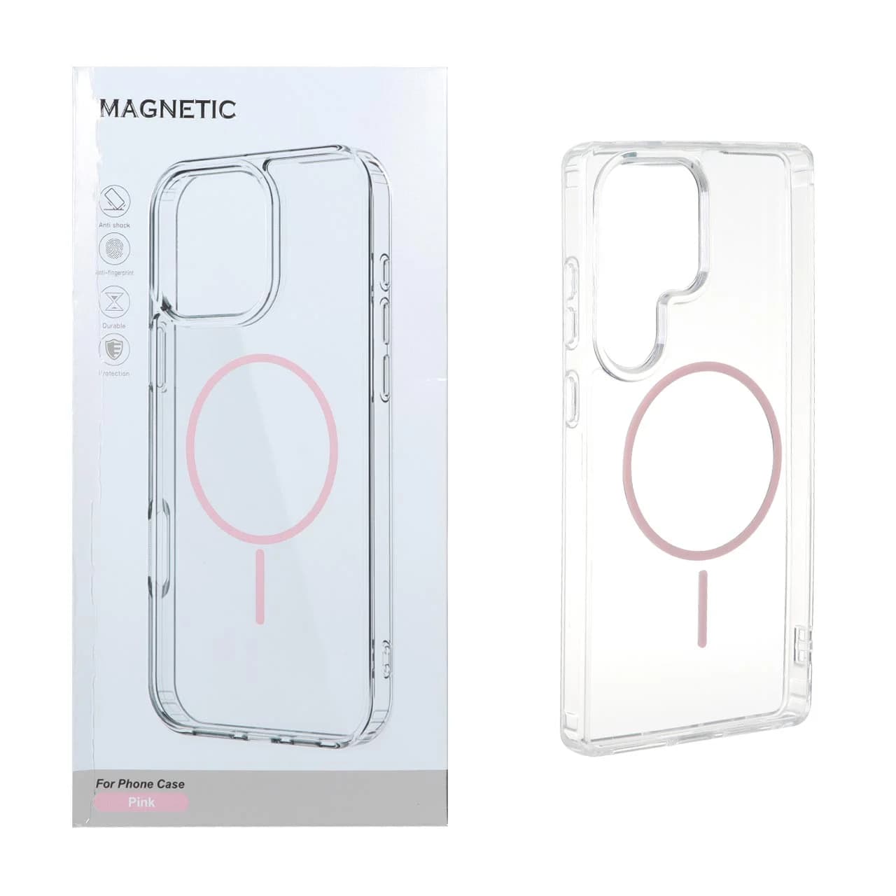 قاب اورجینال Magnetic دور ژله ای MagSafe مدل Samsung Galaxy S25 Ultra — تصویر ۴