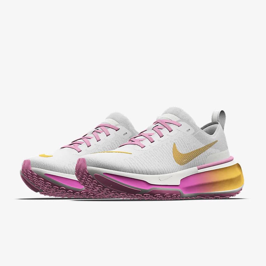 کفش زنانه نایک اورجینال -سفیدوبنفش Nike Invincible 3 By You — تصویر ۳