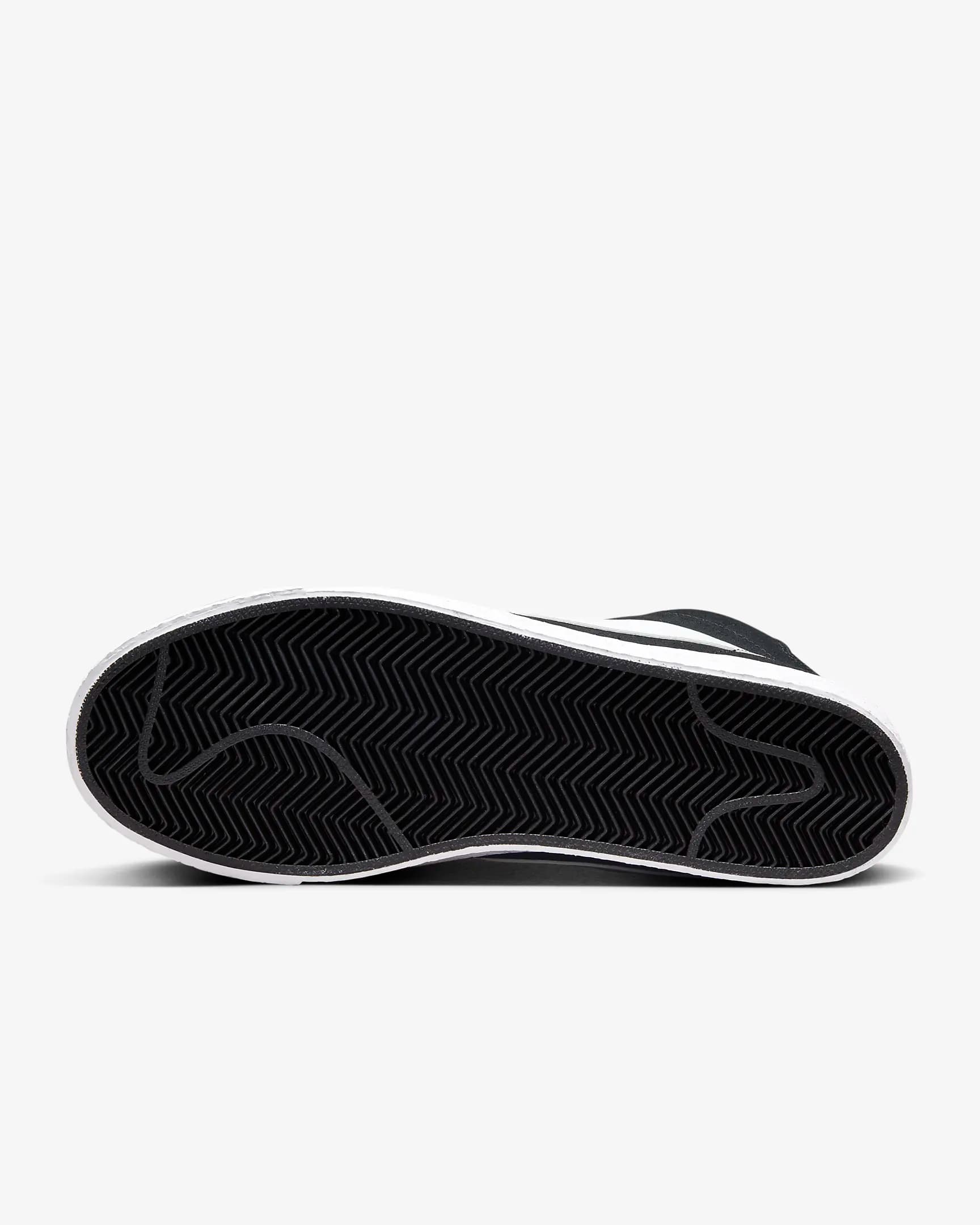 کفش زنانه نایک اورجینال – مشکی Nike SB Zoom Blazer Mid — تصویر ۳