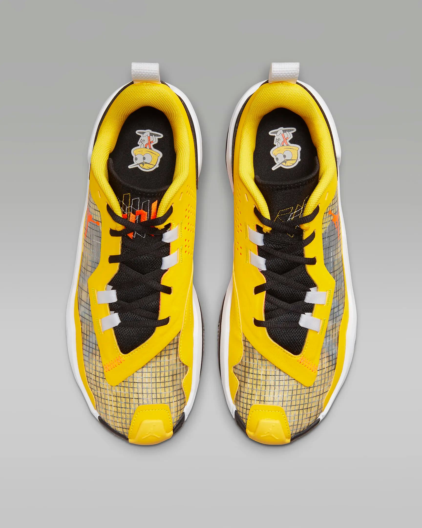 کفش زنانه نایک اورجینال -زرد Nike Jordan One Take 4 — تصویر ۵