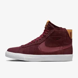 کفش زنانه نایک اورجینال -زرشکی Nike SB Zoom Blazer Mid Premium
