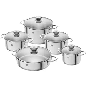 ست قابلمه زولینگ توین نوا5 پارچه Zwilling Twin Nova Tencere Seti-18/10 Stainless Steel-5 Pices