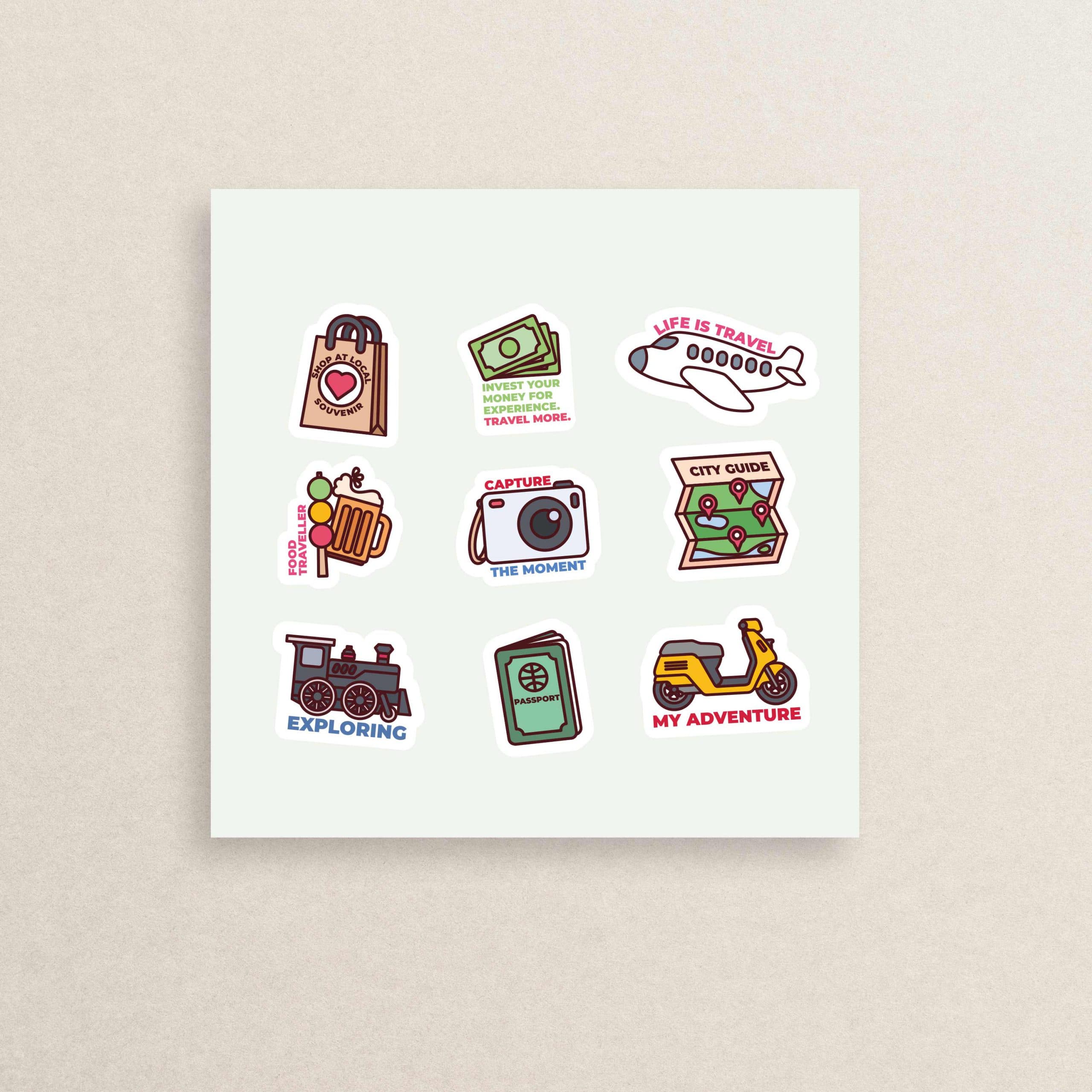 پک استیکر گوگولی 14 | Cute Sticker pack 14
