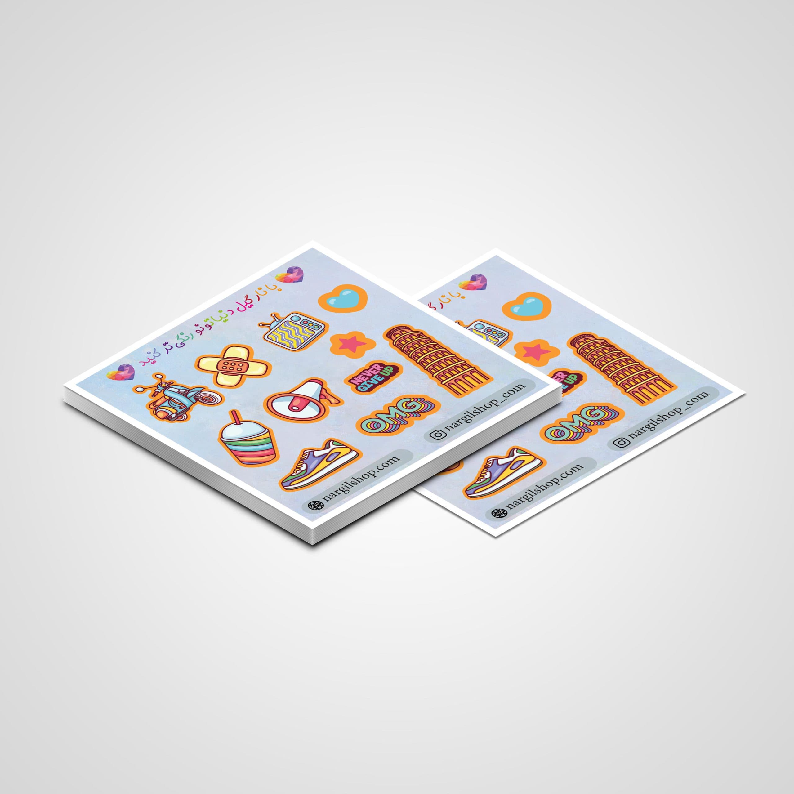 پک استیکر گوگولی 12 | Cute Sticker pack 12 — تصویر ۲