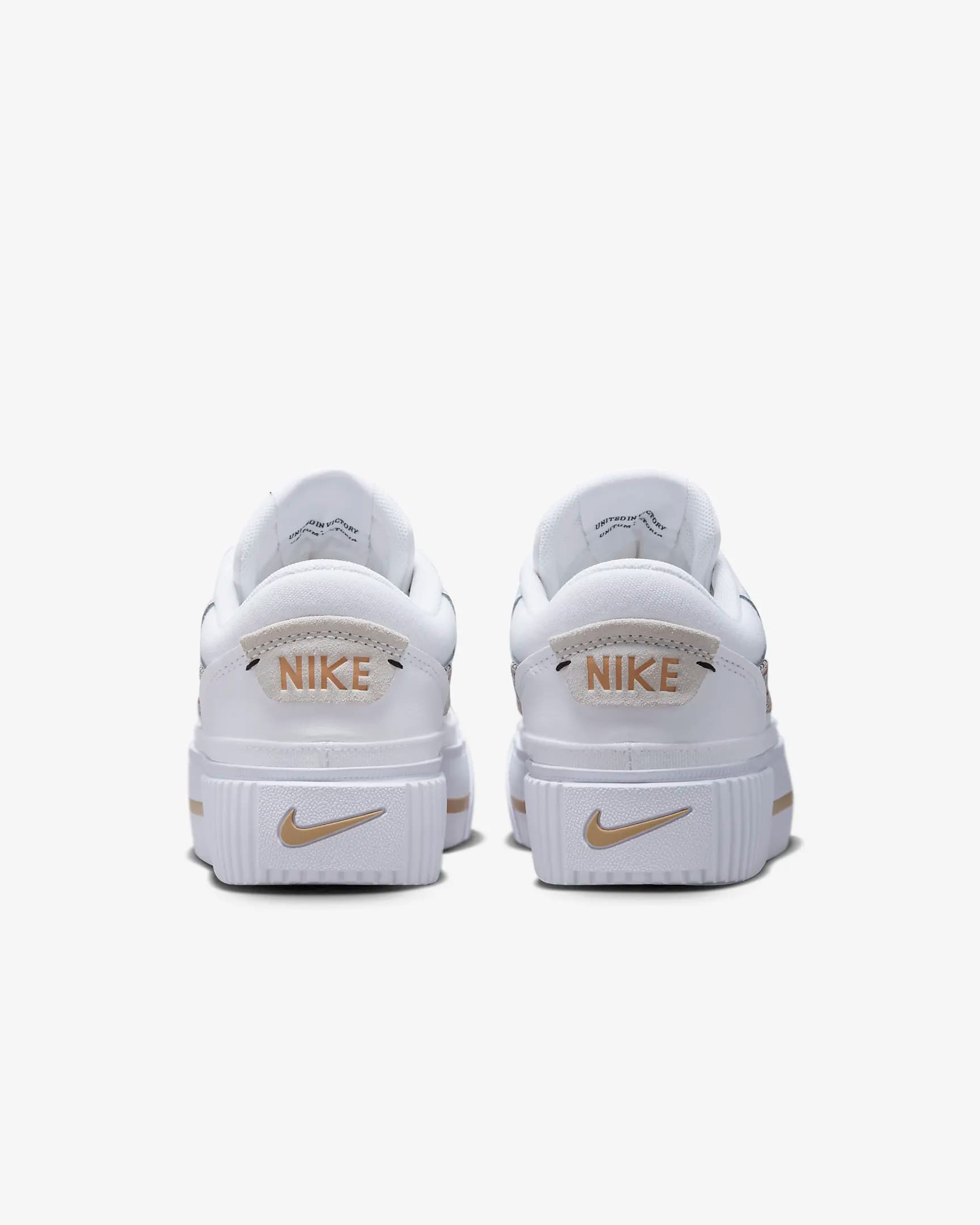 کفش زنانه نایک اورجینال-سفید Nike Court Legacy Lift x Nike United — تصویر ۷