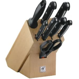 ست بلوک چاقوی آشپزخانه زولینگ 9 پارچه Zwilling Twin Gourmet Block Set-Beech