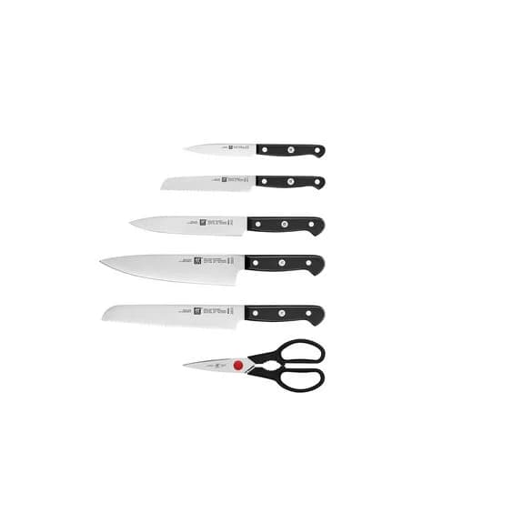 ست بلوک چاقوی آشپزخانه زولینگ خود تیز شو- 7 پارچه Zwilling Gourmet Block Set-self sharpening — تصویر ۳