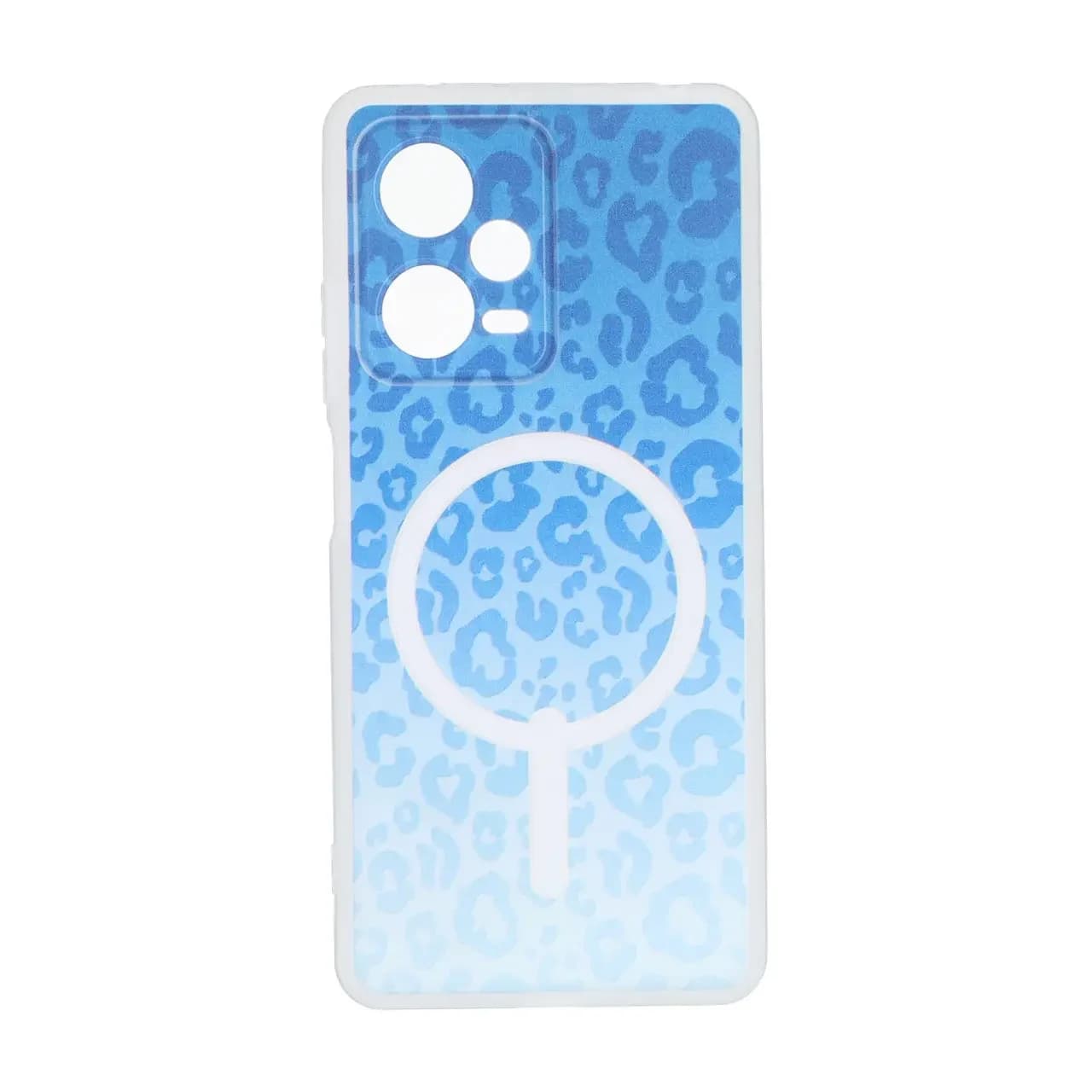 قاب ژله ای پلنگی طرح مگ سیف دور مات محافظ لنزدار Xiaomi Redmi Note 12 Pro 5G — تصویر ۵
