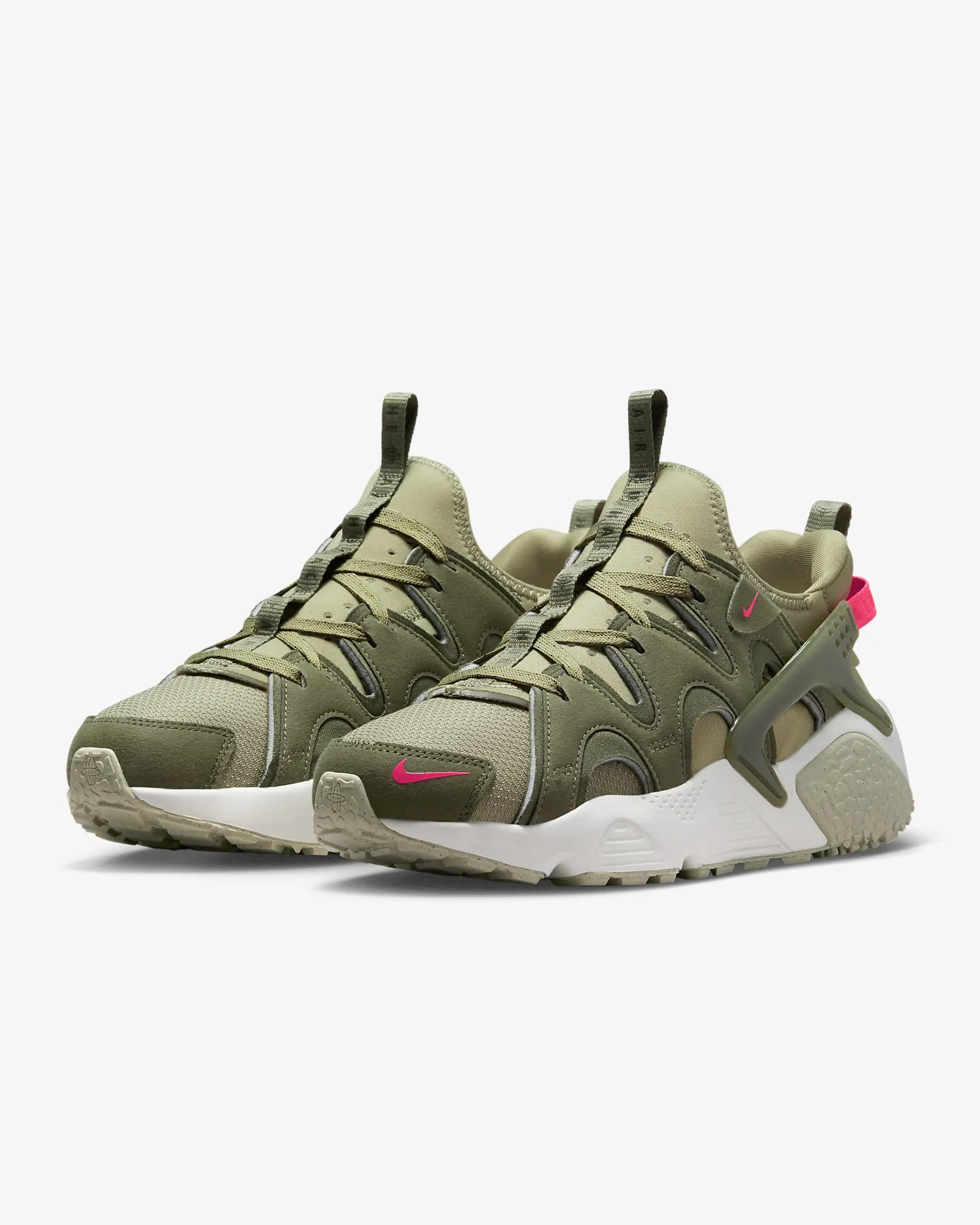 کفش زنانه نایک اورجینال-سبز Nike Air Huarache Craft — تصویر ۶