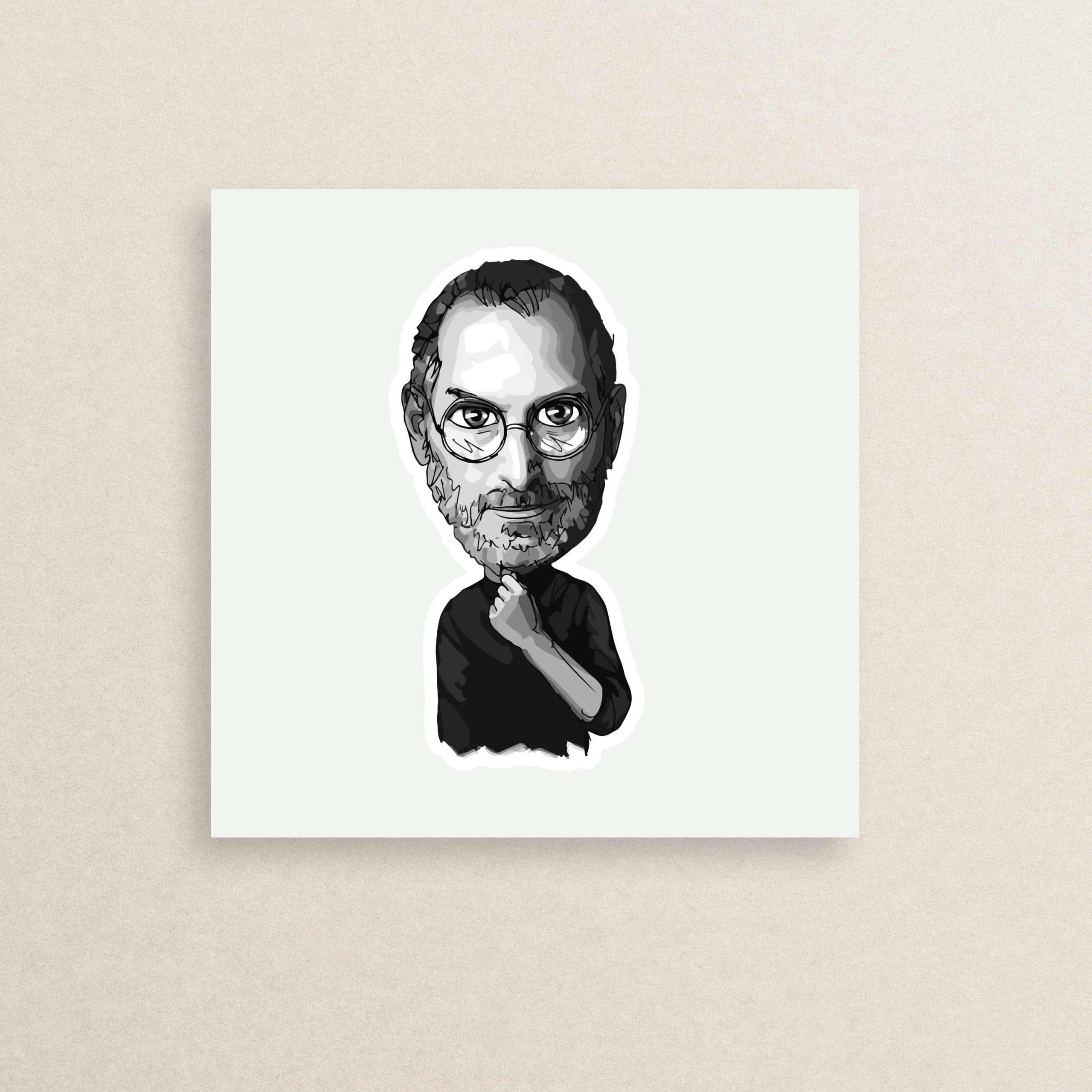 استیکر استیو جابز 09 | Steve Jobs sticker 09