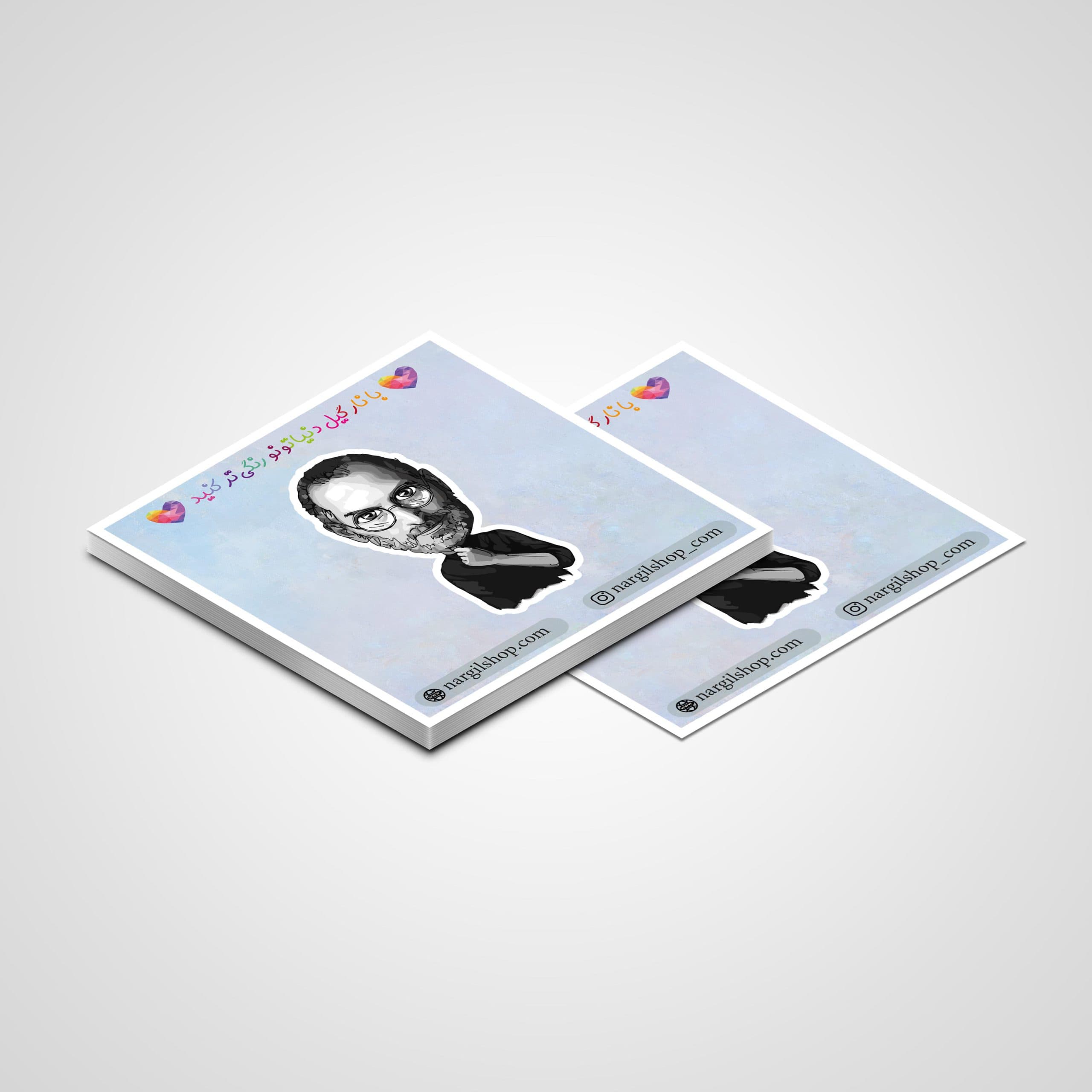 استیکر استیو جابز 09 | Steve Jobs sticker 09 — تصویر ۲