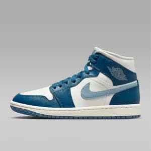 کفش زنانه نایک اورجینال-سفیدوسبز NikeAir Jordan 1 Mid