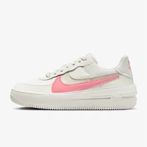 کفش زنانه نایک اورجینال-سفیدو صورتی Nike Air Force 1 PLT.AF.ORM