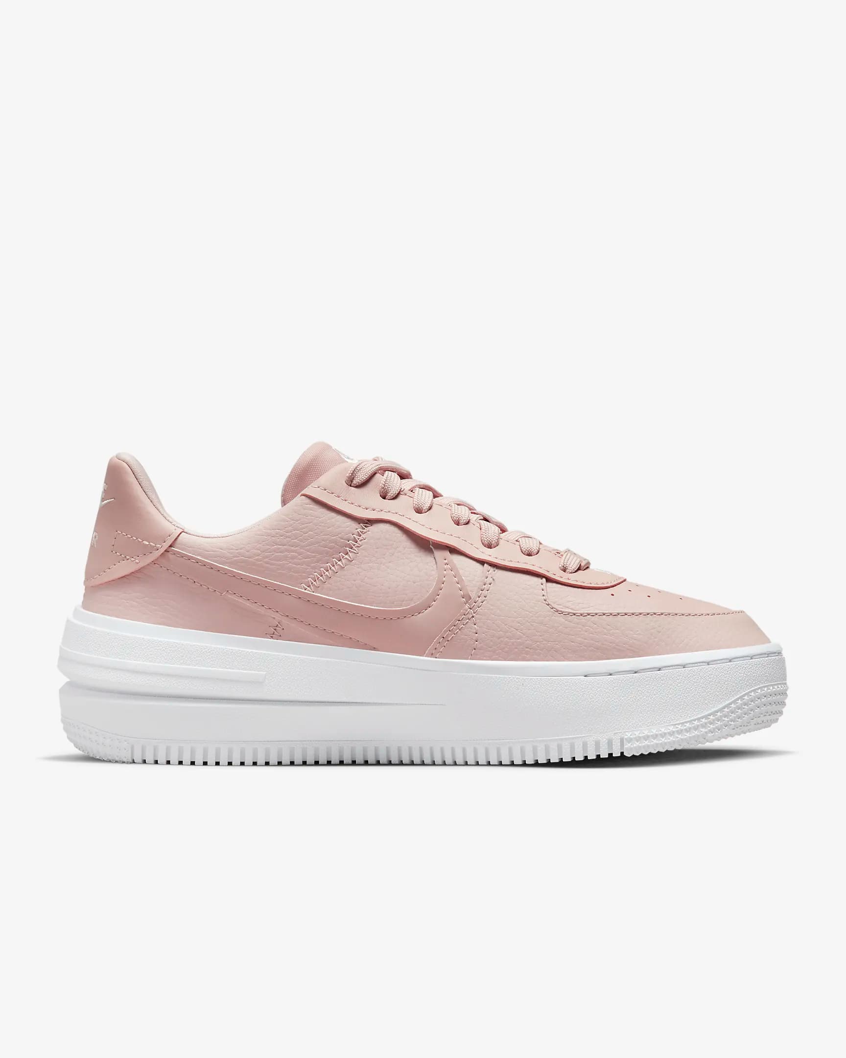 کفش زنانه نایک اورجینال- صورتی Nike Air Force 1 PLT.AF.ORM — تصویر ۵