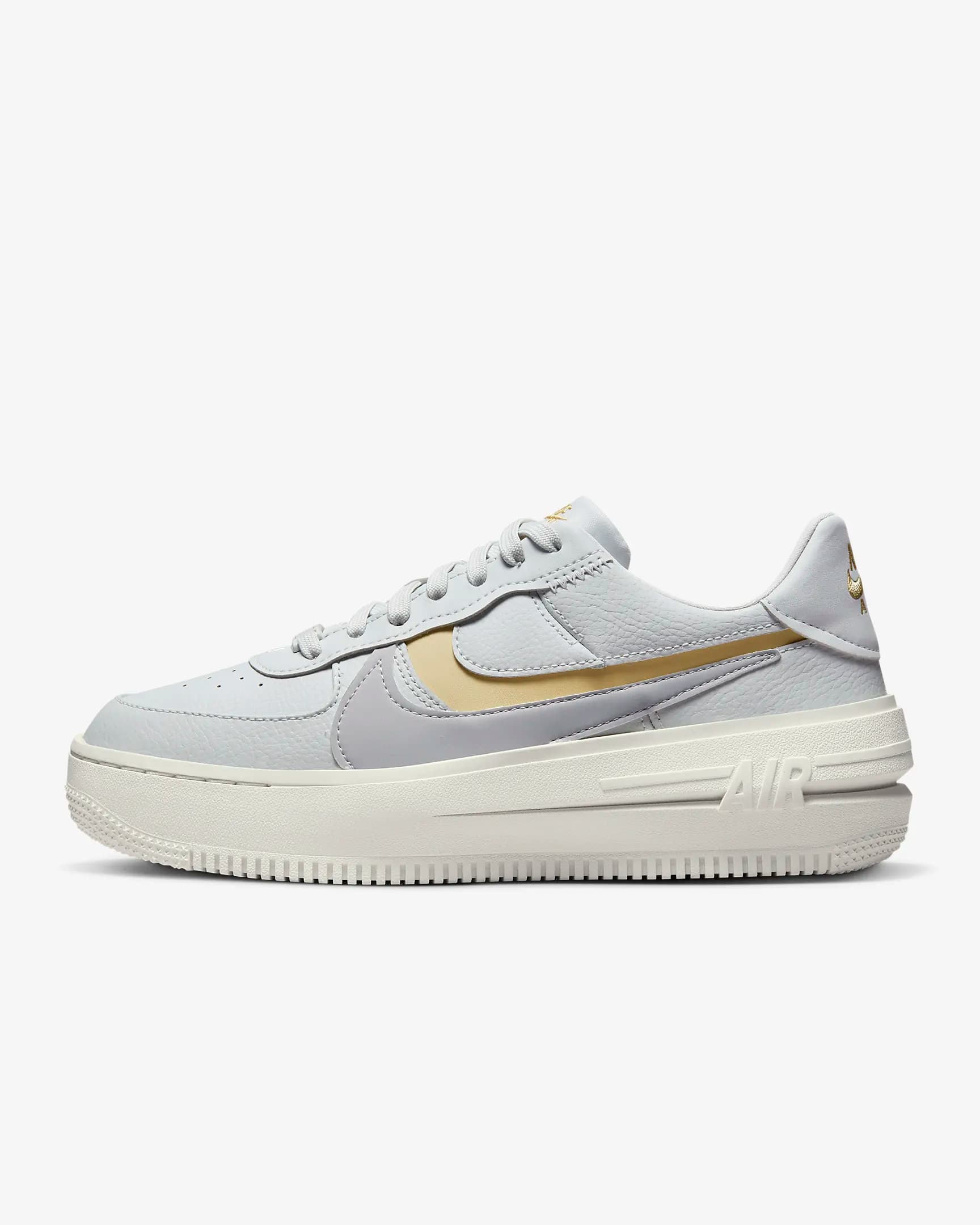 کفش زنانه نایک اورجینال- طوسی Nike Air Force 1 PLT.AF.ORM — تصویر ۲
