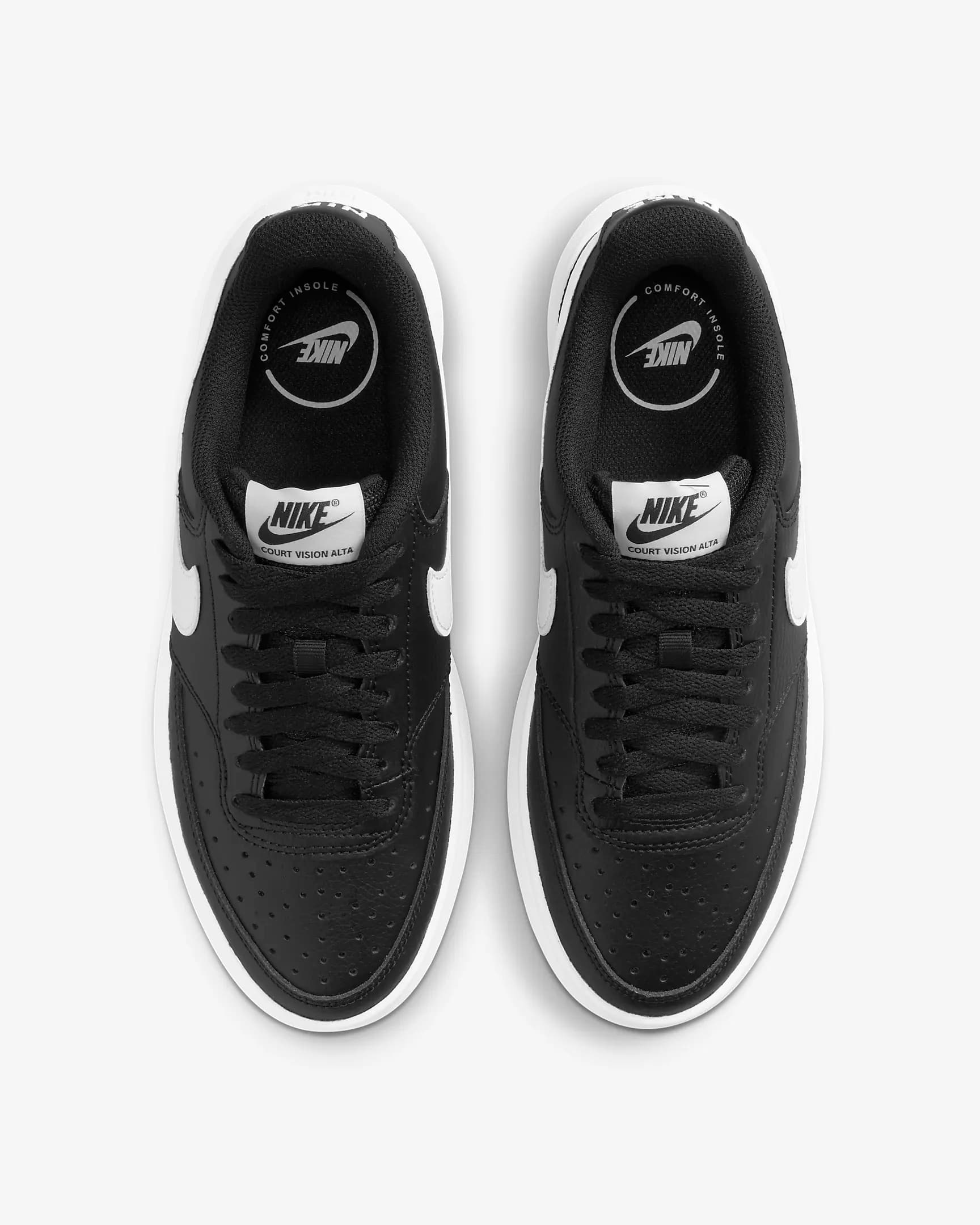 کفش زنانه نایک اورجینال- مشکی Nike Court Vision Alta — تصویر ۵