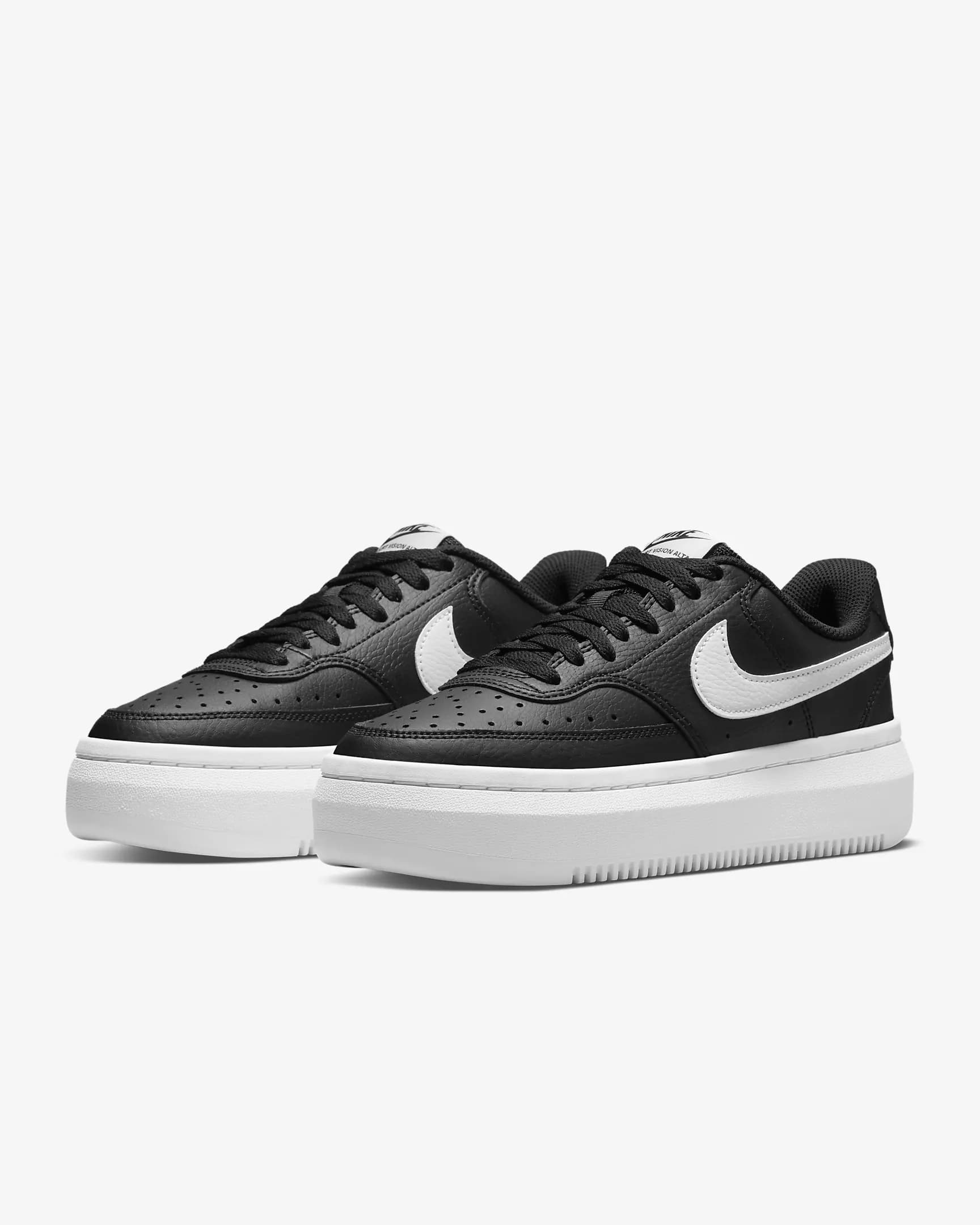 کفش زنانه نایک اورجینال- مشکی Nike Court Vision Alta — تصویر ۶
