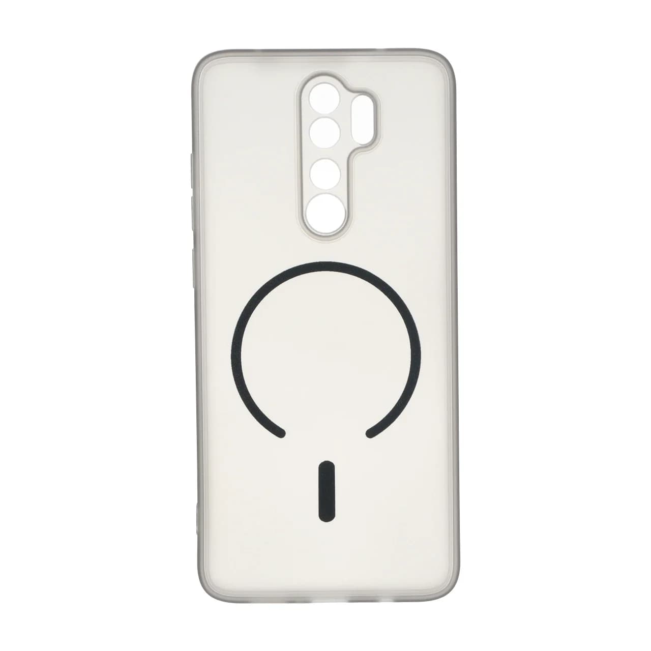 قاب ژله ای مات طرح مگ سیف Power محافظ لنزدار Xiaomi Redmi Note 8 Pro