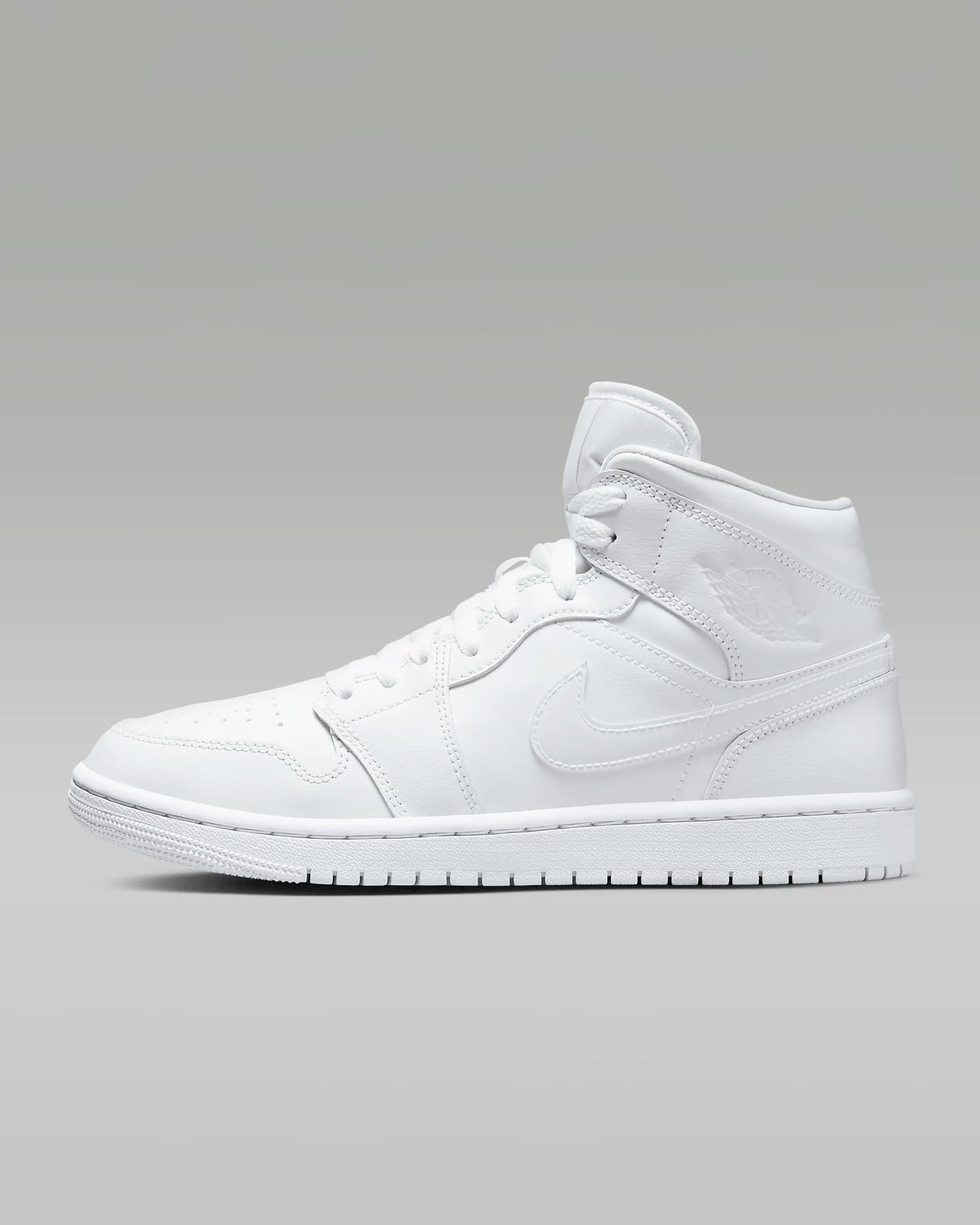 کفش زنانه نایک اورجینال- سفید Nike Air Jordan 1 Mid — تصویر ۲