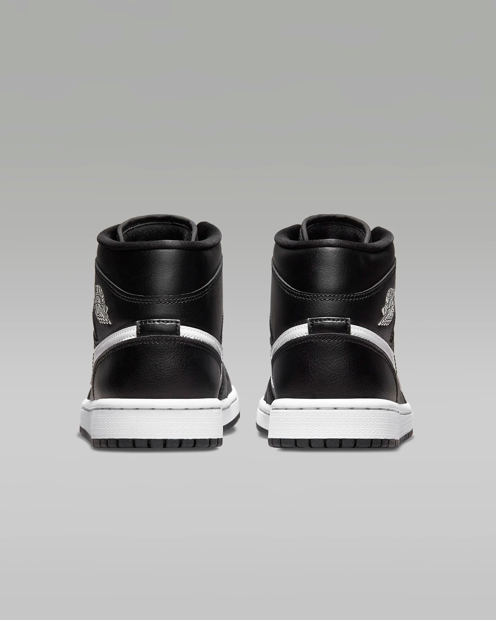 کفش زنانه نایک اورجینال- مشکی Nike Air Jordan 1 Mid — تصویر ۶