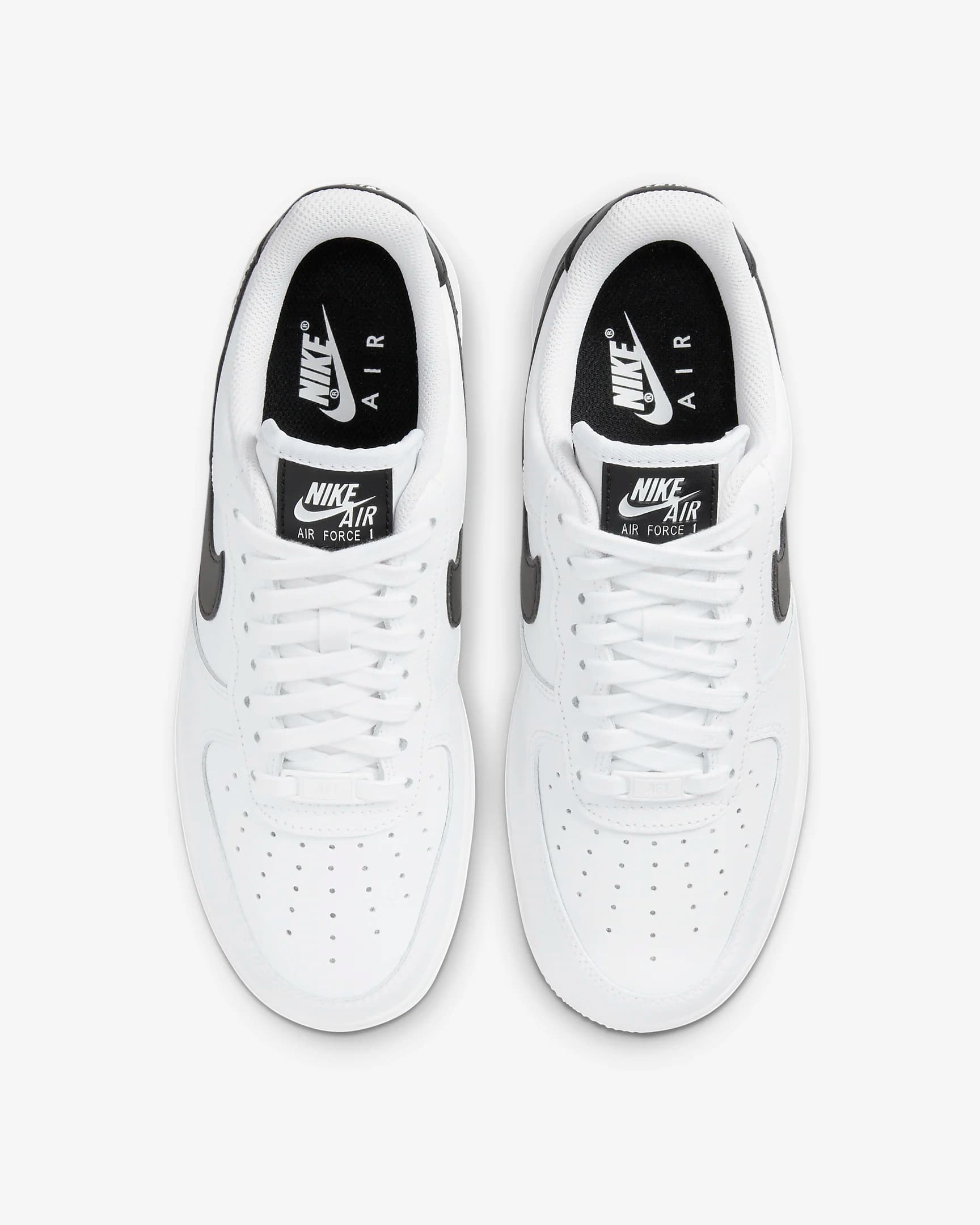 کفش زنانه نایک اورجینال-سفیدومشکی Nike Air Force 1 ’07 — تصویر ۵
