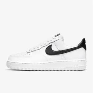 کفش زنانه نایک اورجینال-سفیدومشکی Nike Air Force 1 ’07
