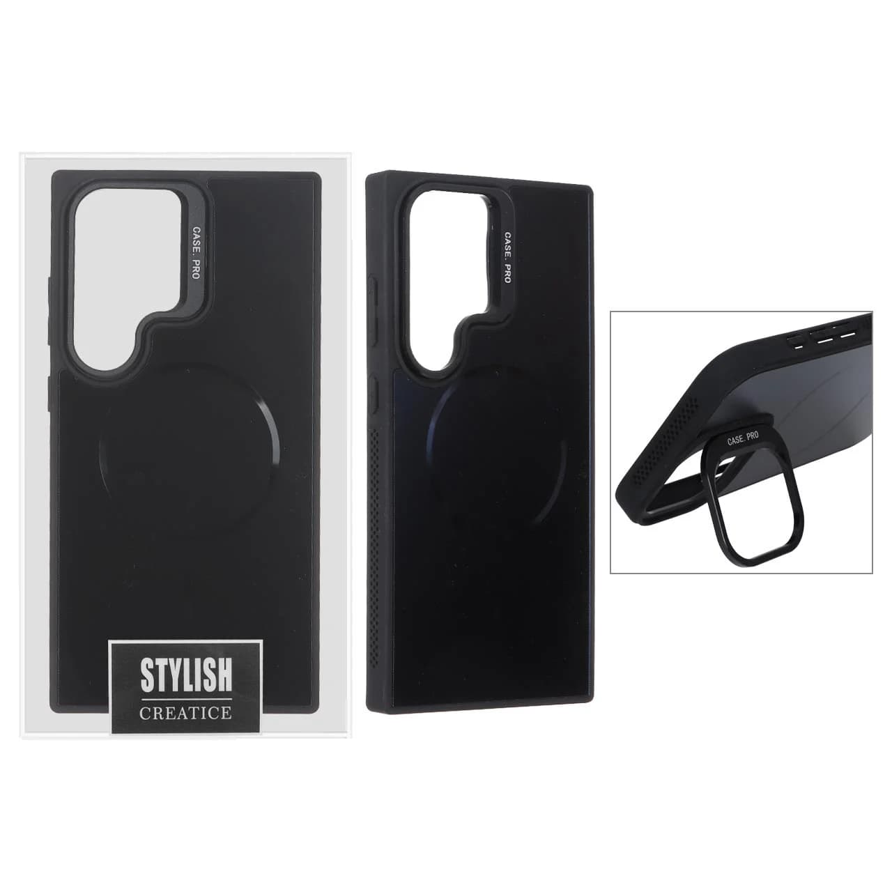 قاب اورجینال PVD Case Pro استندشو MagSafe مدل Samsung Galaxy S24 Ultra